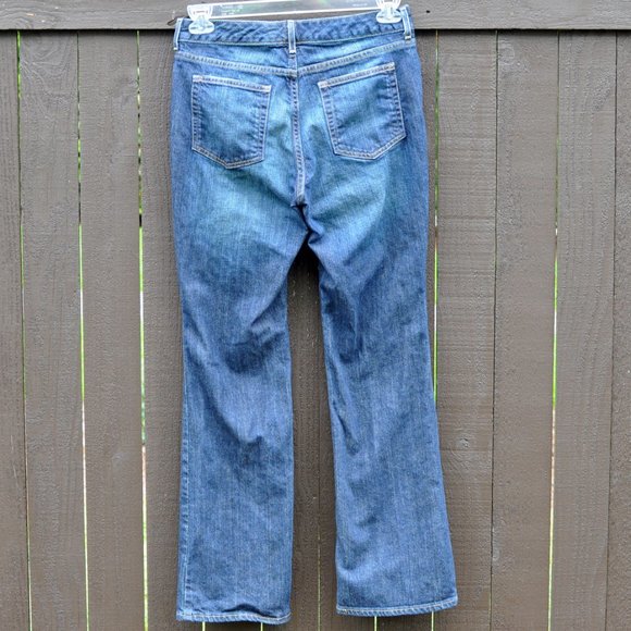 Eddie Bauer curvy stretchy bootcut jeans 8 - Picture 5 of 9